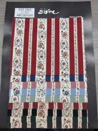 KSP3462 تويل بطبعة زهرية[Textile / Fabric] Cotton Kobayashi صور إضافية