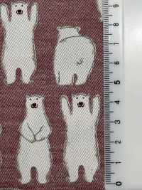 KTS7108 قماش تويل Banzai بطباعة دب قطبي[نسيج / قماش] Cotton Kobayashi صور إضافية