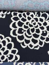 UP5540 تويل بطبعة داليا[نسيج / قماش] Cotton Kobayashi صور إضافية