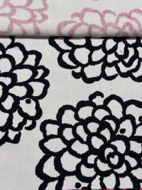 UP5540 تويل بطبعة داليا[نسيج / قماش] Cotton Kobayashi صور إضافية