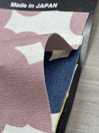 UP5967 10/1 كانفاس بطبعة زهرية Akane[Textile / Fabric] Cotton Kobayashi صور إضافية