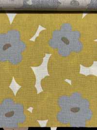 UP5967 10/1 كانفاس بطبعة زهرية Akane[Textile / Fabric] Cotton Kobayashi صور إضافية