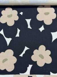 UP5967 10/1 كانفاس بطبعة زهرية Akane[Textile / Fabric] Cotton Kobayashi صور إضافية