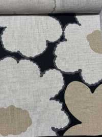 UP5928 كانفاس قطن وكتان بطبعة زهرة الخوخ[نسيج / قماش] Cotton Kobayashi صور إضافية