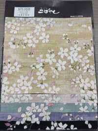 KTS6850 طبعة بنمط ساكورا صليب الجنوب[نسيج / قماش] Cotton Kobayashi صور إضافية
