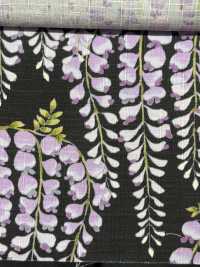 KTS7094 Southern Cross طباعة بنمط زهري من ويستيريا[Textile / Fabric] Cotton Kobayashi صور إضافية