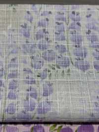 KTS7094 Southern Cross طباعة بنمط زهري من ويستيريا[Textile / Fabric] Cotton Kobayashi صور إضافية
