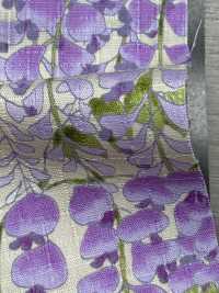 KTS7094 Southern Cross طباعة بنمط زهري من ويستيريا[Textile / Fabric] Cotton Kobayashi صور إضافية