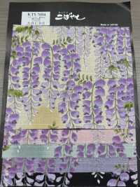 KTS7094 Southern Cross طباعة بنمط زهري من ويستيريا[Textile / Fabric] Cotton Kobayashi صور إضافية