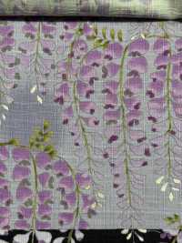 KTS7094 Southern Cross طباعة بنمط زهري من ويستيريا[Textile / Fabric] Cotton Kobayashi صور إضافية