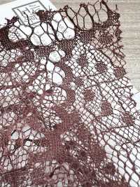 KKF8250-58-D5 دانتيل راشيل ناعم بحافتين متموجتين بعرض كبير[Textile / Fabric] Uni Textile (Komon Kobo) صور إضافية