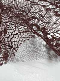 KKF8250-58-D5 دانتيل راشيل ناعم بحافتين متموجتين بعرض كبير[Textile / Fabric] Uni Textile (Komon Kobo) صور إضافية