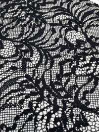 KKF8455-W-D1 دانتيل راشيل بقاعدة بوليستر، عريض العرض[نسيج / قماش] Uni Textile (Komon Kobo) صور إضافية