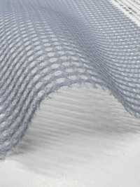 KKF9114-W-D1 شبكة سبايسر محاكة دبل راشيل بخيوط مشقوقة بعرض واسع[نسيج / قماش] Uni Textile (Komon Kobo) صور إضافية