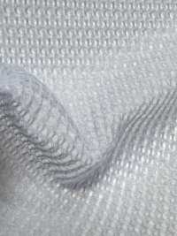 KKF9114-W-D1 شبكة سبايسر محاكة دبل راشيل بخيوط مشقوقة بعرض واسع[نسيج / قماش] Uni Textile (Komon Kobo) صور إضافية