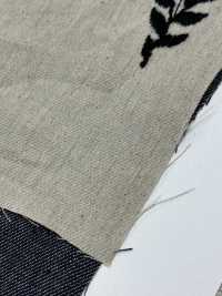 ON43699NA تطريز شبيه بالدينيم من قطن وكتان 4 بوصة Harvest (إكرو)[Textile / Fabric] Oharayaseni صور إضافية