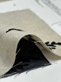 ON43699NA تطريز شبيه بالدينيم من قطن وكتان 4 بوصة Harvest (إكرو)[Textile / Fabric] Oharayaseni صور إضافية