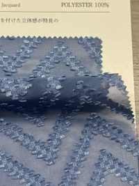 KKF4190-D300 نقشة D300 شيفون جاكار[نسيج / قماش] Uni Textile (Komon Kobo) صور إضافية