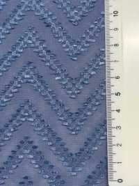 KKF4190-D300 نقشة D300 شيفون جاكار[نسيج / قماش] Uni Textile (Komon Kobo) صور إضافية