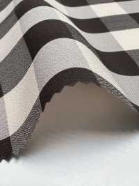 KKF1940CD-W-D1 سيرساكر كاروهات عريض العرض[نسيج / قماش] Uni Textile (Komon Kobo) صور إضافية
