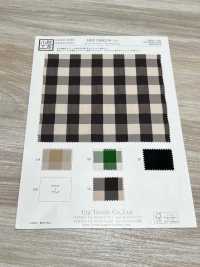 KKF1940CD-W-D1 سيرساكر كاروهات عريض العرض[نسيج / قماش] Uni Textile (Komon Kobo) صور إضافية