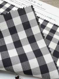 KKF1940CD-W-D2 سيسركر كاروهات بعرض واسع[نسيج / قماش] Uni Textile (Komon Kobo) صور إضافية