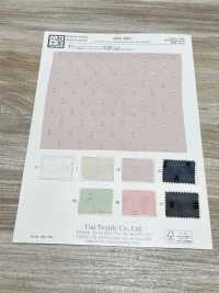 KKF2855 دوبى مقصوص باستخدام خيط فيلم[نسيج / قماش] Uni Textile (Komon Kobo) صور إضافية