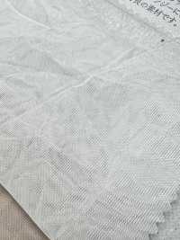 KKF4006E2CS-W أورغانزا غير لامع صديق للبيئة، بعرض عريض، بتشطيب تجعّد مزدوج[Textile / Fabric] Uni Textile (Komon Kobo) صور إضافية