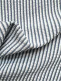 KKF5280-58-D1 سييرساكر محاك مطاطي، عرض عريض[Textile / Fabric] Uni Textile (Komon Kobo) صور إضافية