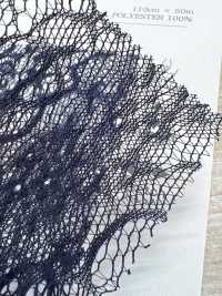 KKF5515-D4 دانتيل مطاطي[نسيج / قماش] Uni Textile (Komon Kobo) صور إضافية