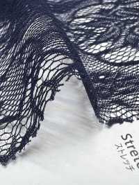 KKF5515-D4 دانتيل مطاطي[نسيج / قماش] Uni Textile (Komon Kobo) صور إضافية