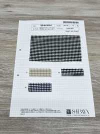 SB4H3004 غينغهام قطن فويل لاون مصبوغ بالغزل[Textile / Fabric] SHIBAYA صور إضافية