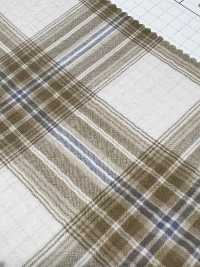 SB4H3005 فوال لوان قطني مصبوغ بالخيوط بنقشة كاروهات[Textile / Fabric] SHIBAYA صور إضافية