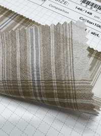 SB4H3005 فوال لوان قطني مصبوغ بالخيوط بنقشة كاروهات[Textile / Fabric] SHIBAYA صور إضافية