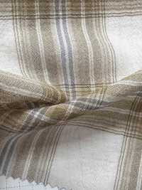 SB4H3005 فوال لوان قطني مصبوغ بالخيوط بنقشة كاروهات[Textile / Fabric] SHIBAYA صور إضافية