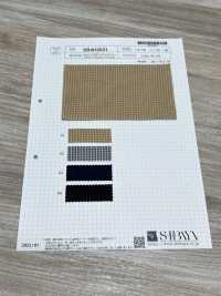 SB4H2031 عضوي C/ECOPET مربعات صغيرة بتشطيب مغسول[نسيج / قماش] SHIBAYA صور إضافية