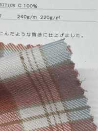 CH-6347 تويل كاروه فينتاج بنسيج نيبي[نسيج / قماش] Kuwamura Textile صور إضافية