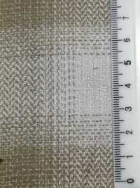 SBT-021 مربعات أومبري بنقشة عظم السمكة من خيوط مضاعفة عضوية[نسيج / قماش] Kuwamura Textile صور إضافية