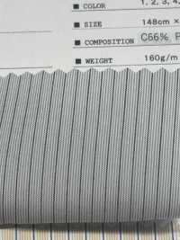 SBT-023 ECO بخطوط[نسيج / قماش] Kuwamura Textile صور إضافية