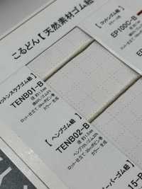 TENB02-B حبل شريط مطاطي من القنب 1.5MM كوردون صور إضافية