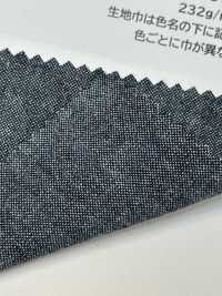HK2002W كانفاس هندي من القطن والقنب شامبراي إنديجو مغسول مرة واحدة[Textile / Fabric] KOYAMA صور إضافية