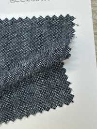 HK2002W كانفاس هندي من القطن والقنب شامبراي إنديجو مغسول مرة واحدة[Textile / Fabric] KOYAMA صور إضافية