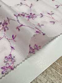 KCL502-D491 لاون 60s بتطريز متعدد[نسيج / قماش] Uni Textile (Komon Kobo) صور إضافية
