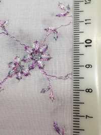 KCL502-D491 لاون 60s بتطريز متعدد[نسيج / قماش] Uni Textile (Komon Kobo) صور إضافية