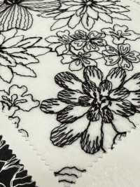 KCL525-DP-312 قماش لاون 60 من القطن مع دانتيل[نسيج / قماش] Uni Textile (Komon Kobo) صور إضافية