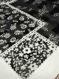 KCP160-DM-417K Koshira طباعة مقصوصة[Textile / Fabric] Uni Textile (Komon Kobo) صور إضافية