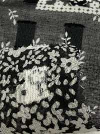 KCP160-DM-417K Koshira طباعة مقصوصة[Textile / Fabric] Uni Textile (Komon Kobo) صور إضافية