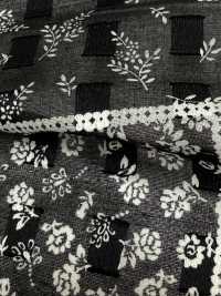 KCP160-DM-417K Koshira طباعة مقصوصة[Textile / Fabric] Uni Textile (Komon Kobo) صور إضافية