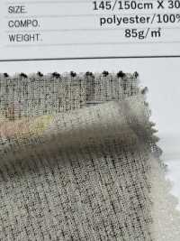 7026-400-1 زهرة كبيرة شفافة مضلعة[Textile / Fabric] HOKKOH صور إضافية