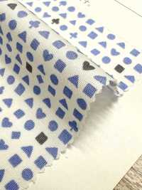 KCP400-DK630 برودكلوث قطني مطبوع 40 خيط[نسيج / قماش] Uni Textile (Komon Kobo) صور إضافية